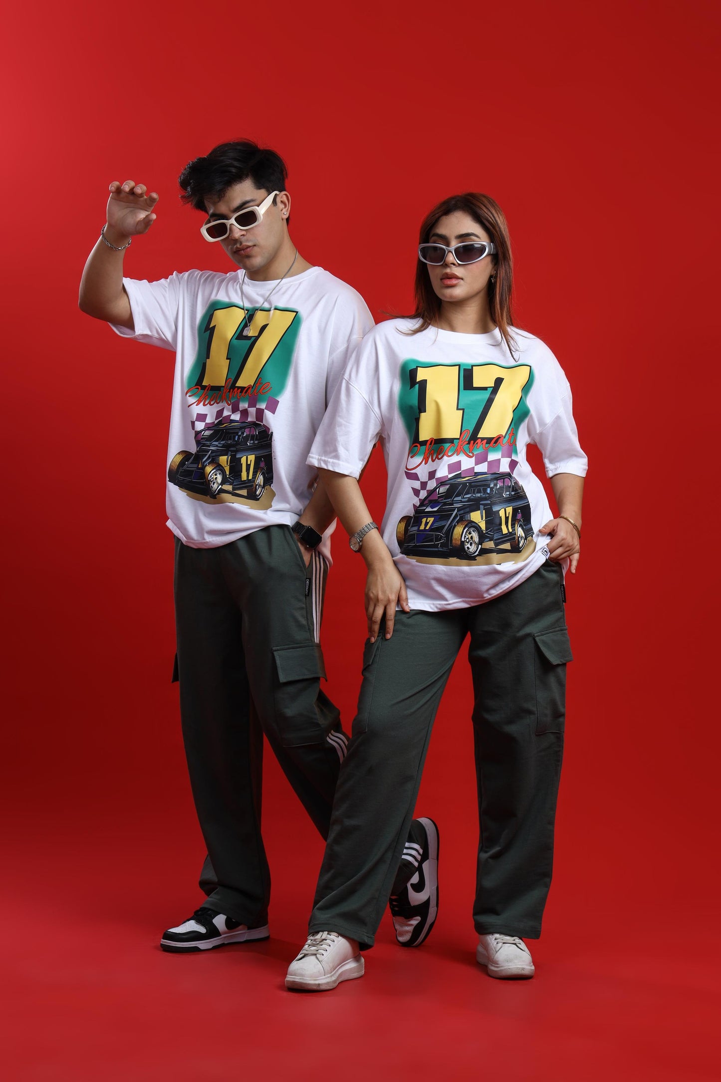 Shop CHECKMATE 17 OVERSIZED T-SHIRT Online in Pakistan