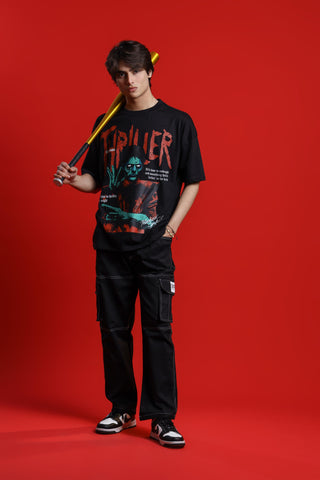 MICHAEL JACKSON: THRILLER OVERSIZED T-SHIRT - Shop Now - Checkmate Atelier