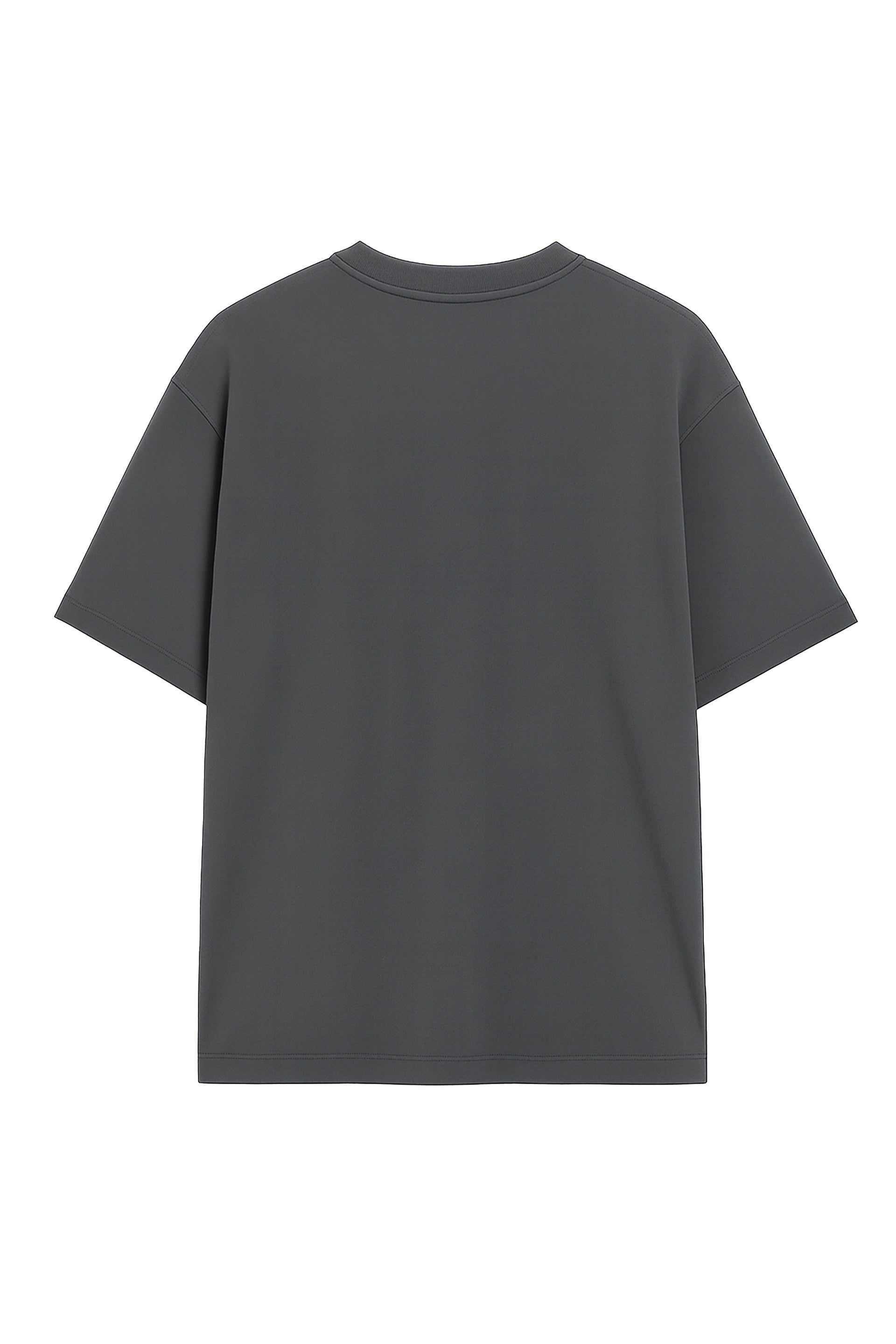 Shop [MINOR FAULT] STEEL GRAY OVERSIZED T-SHIRT Online in Pakistan