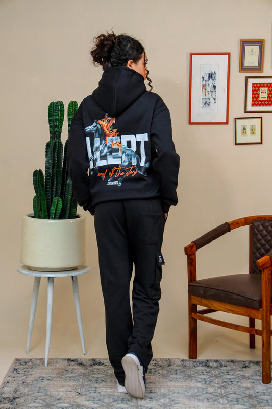 Shop ALERT OVERSIZED HOODIE Online in Pakistan