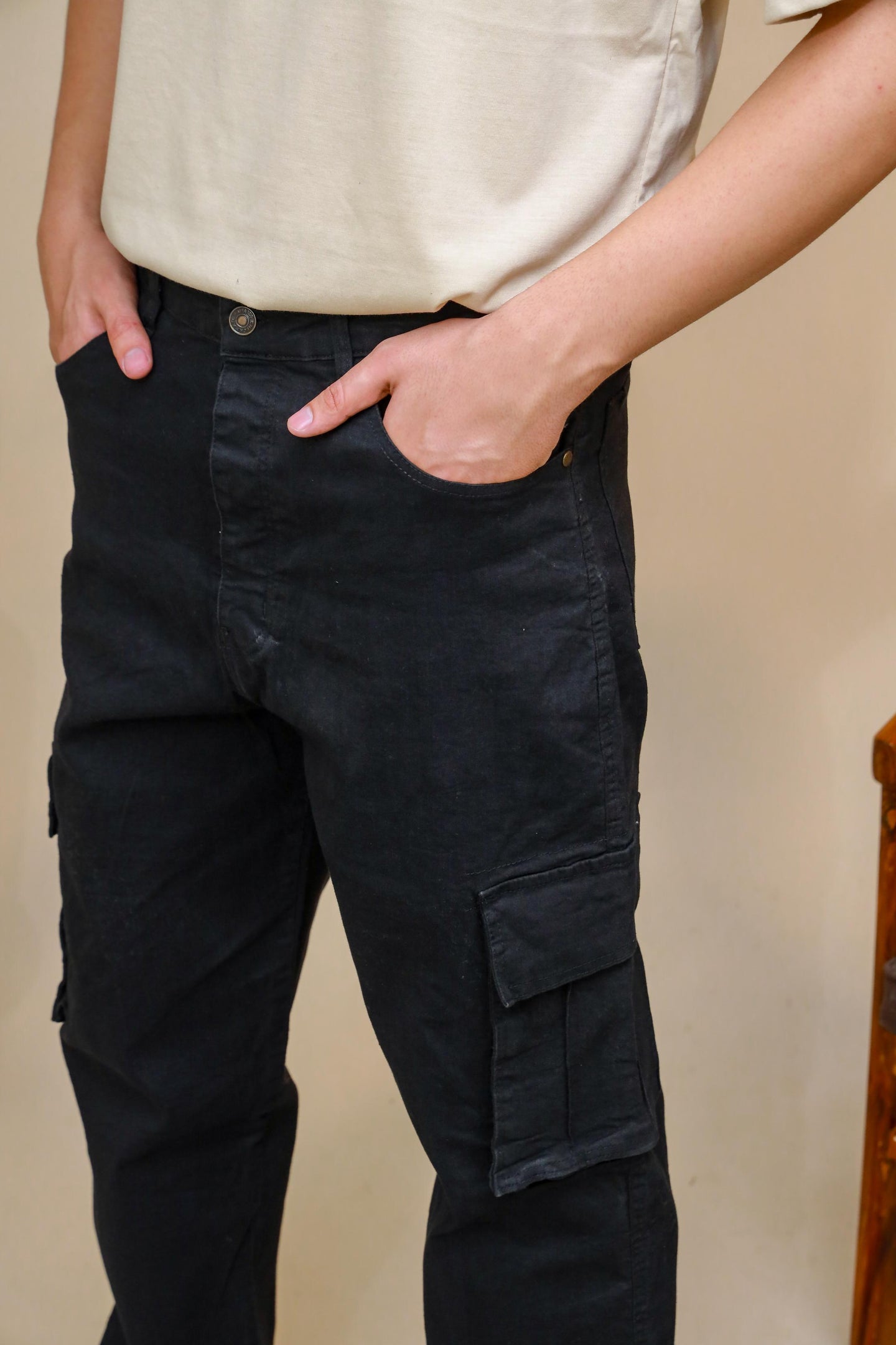 MIDNIGHT LUXE BAGGY FIT DENIM - Checkmate Atelier
