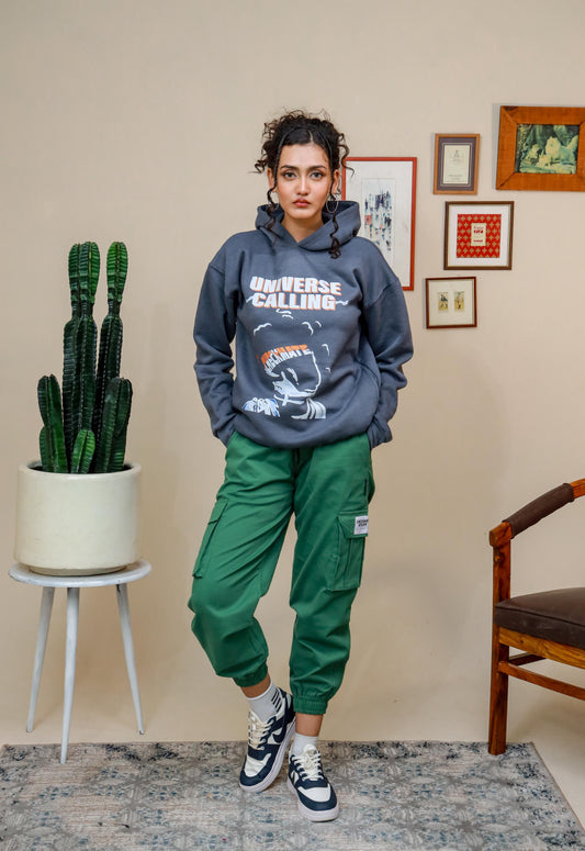 Shop UNIVERSE CALLING OVERSIZED HOODIE Online in Pakistan