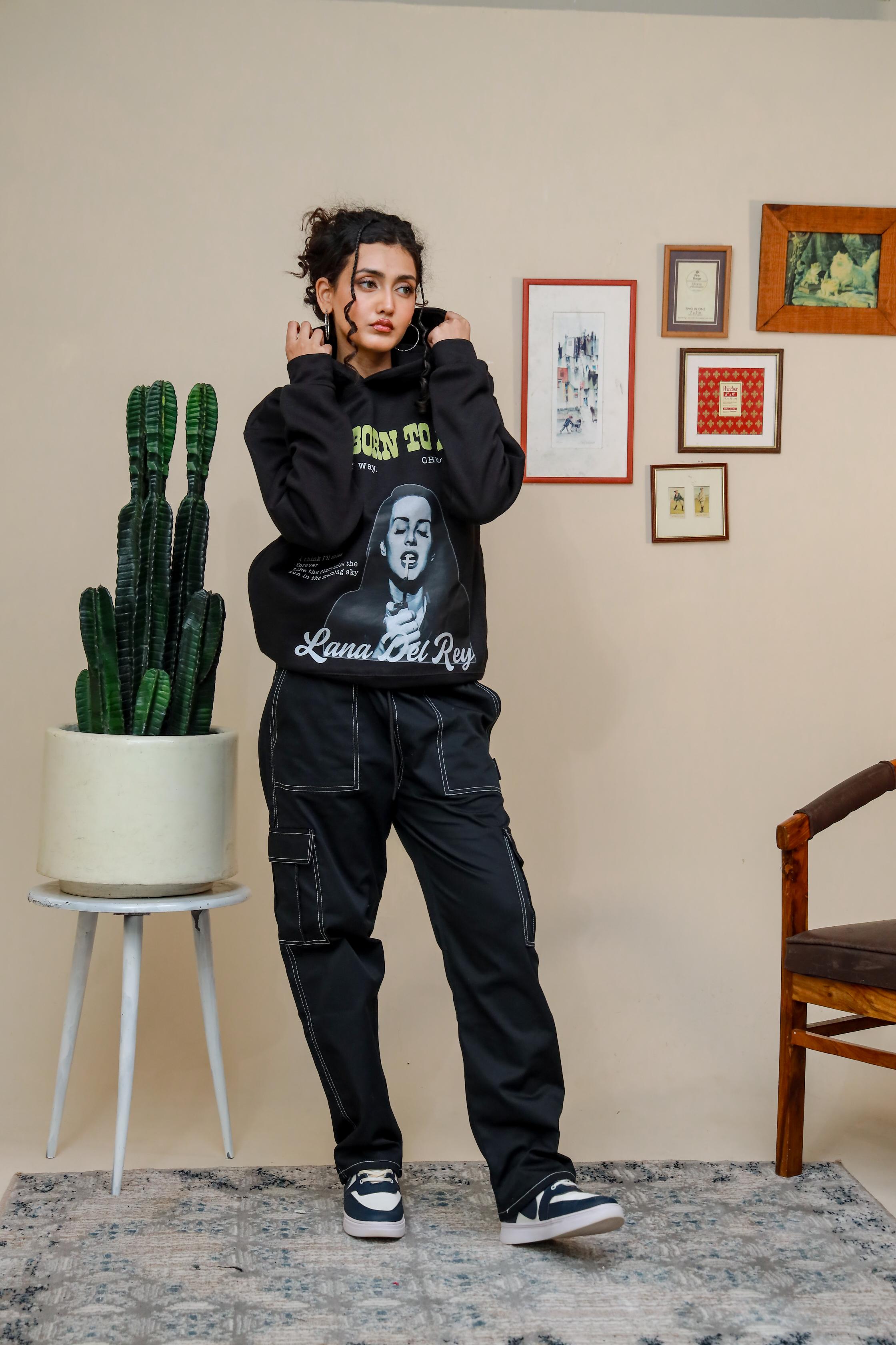 BORN TO DIE OVERSIZED HOODIE - Shop Now - Checkmate Atelier