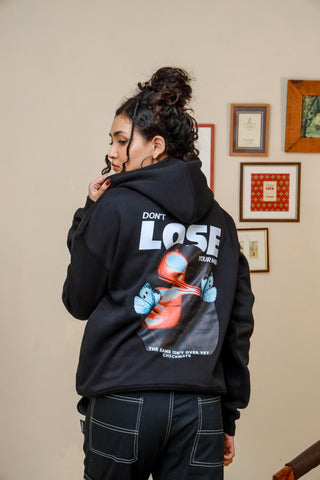 DON'T LOSE OVERSIZED HOODIE - Shop Now - Checkmate Atelier