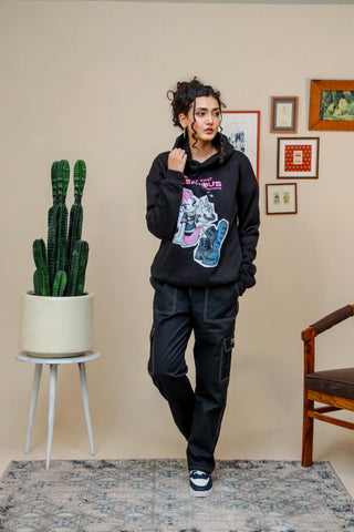 SERIOUS OVERSIZED HOODIE - Shop Now - Checkmate Atelier