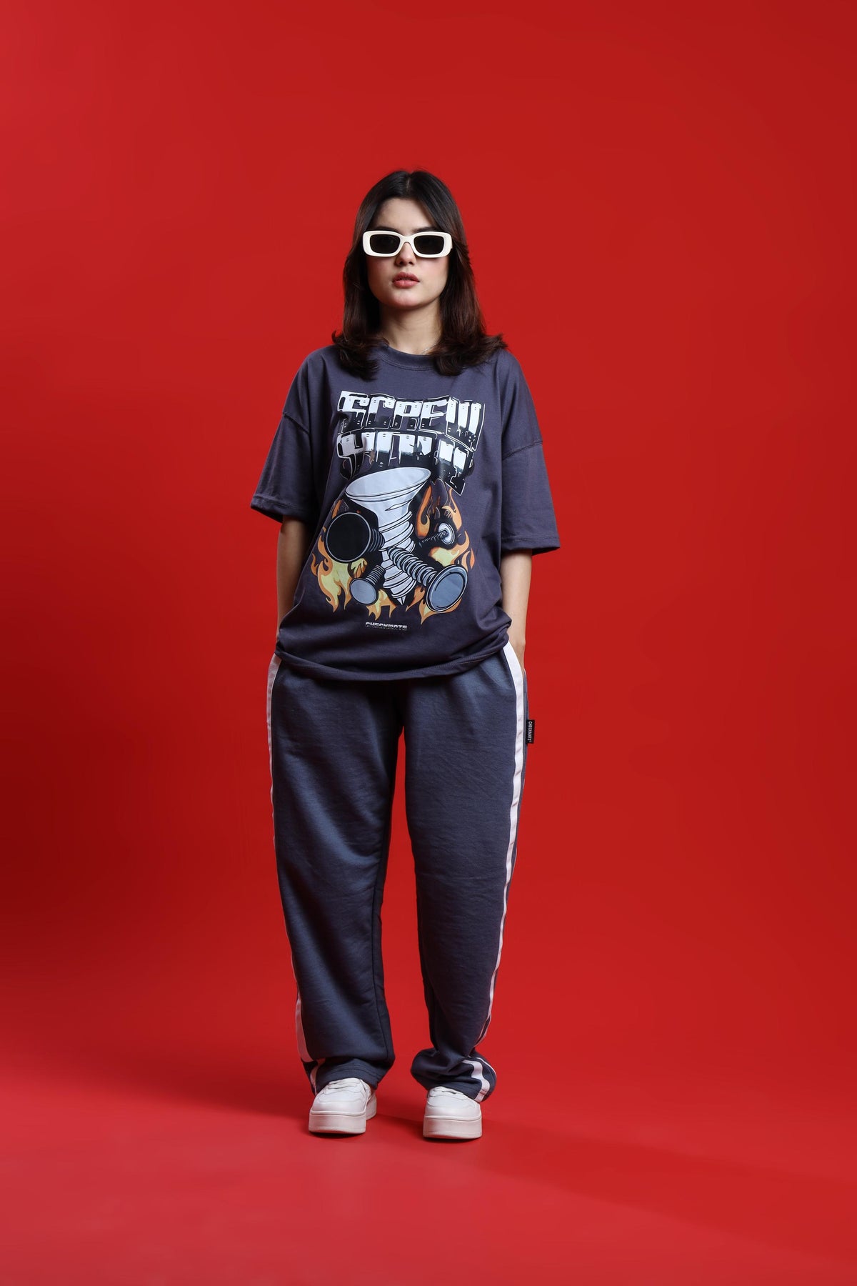 SCREW YOU OVERSIZED T-SHIRT - Shop Now - Checkmate Atelier