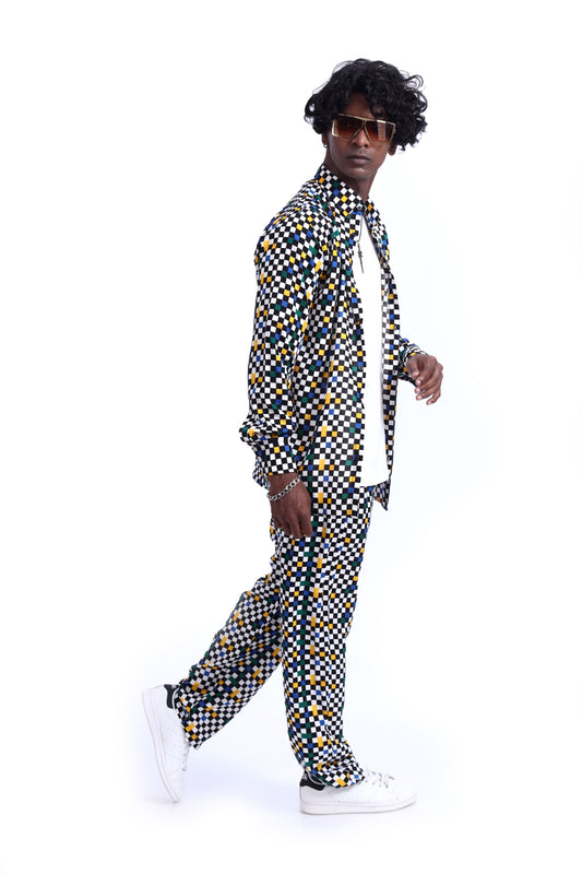 Shop MULTI COLOR CHECK CO-ORD SET Online in Pakistan