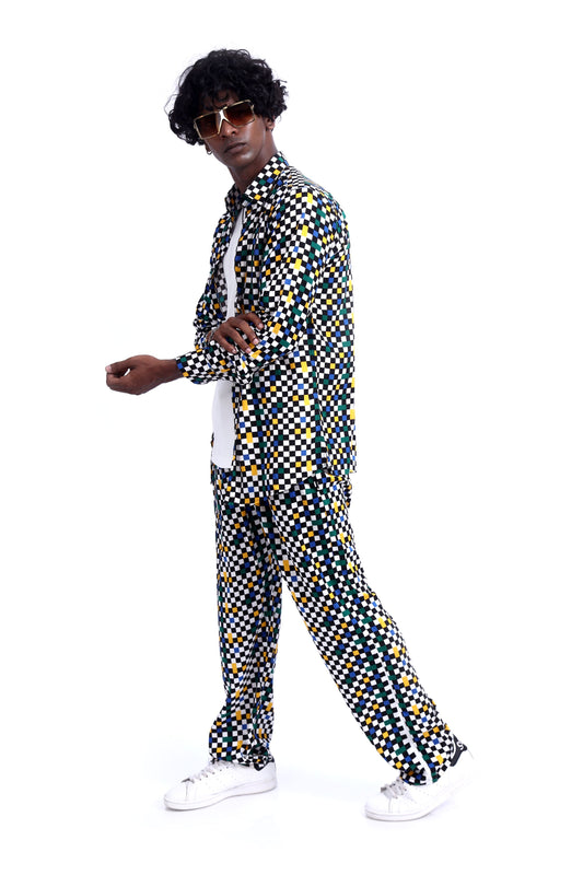 Shop MULTI COLOR CHECK CO-ORD SET Online in Pakistan