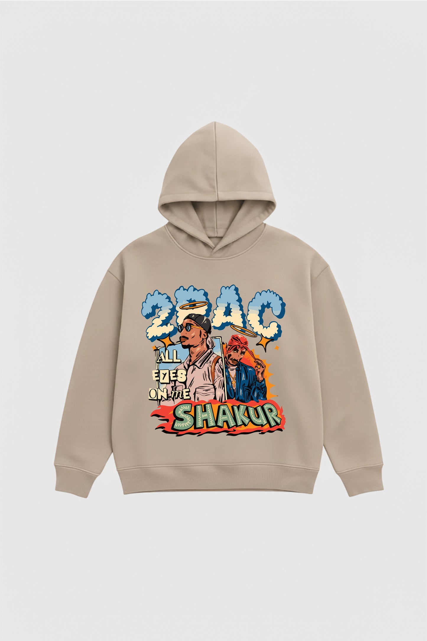 Shop 2PAC: ALL EYES ON ME OVERSIZED HOODIE Online in Pakistan