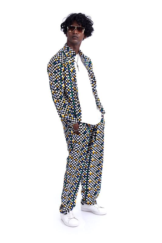 Shop MULTI COLOR CHECK CO-ORD SET Online in Pakistan