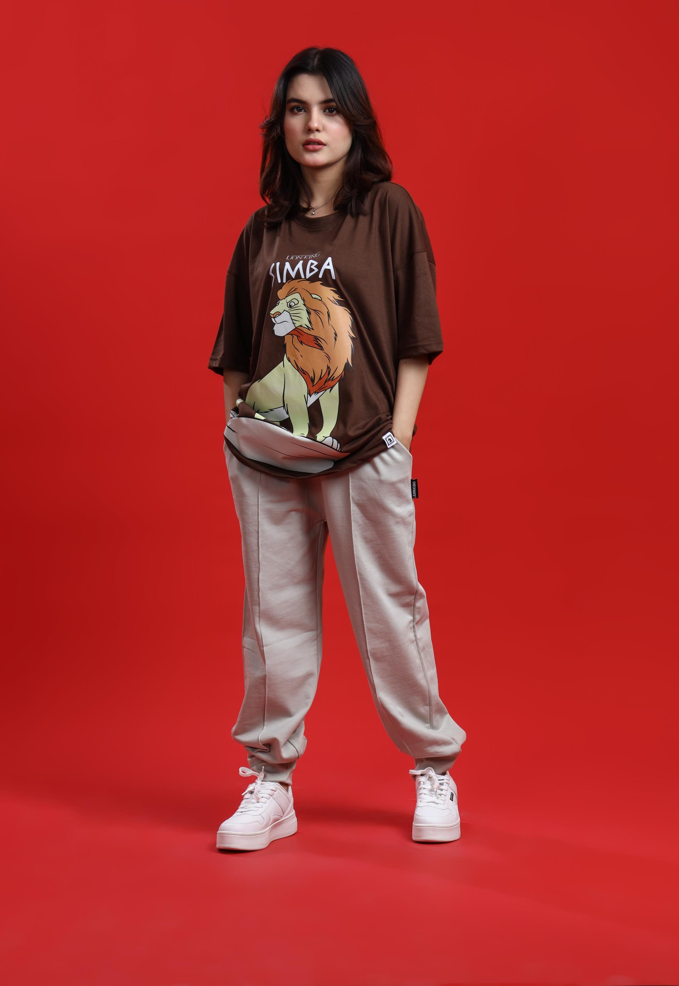 SIMBA OVERSIZED T-SHIRT - Shop Now - Checkmate Atelier