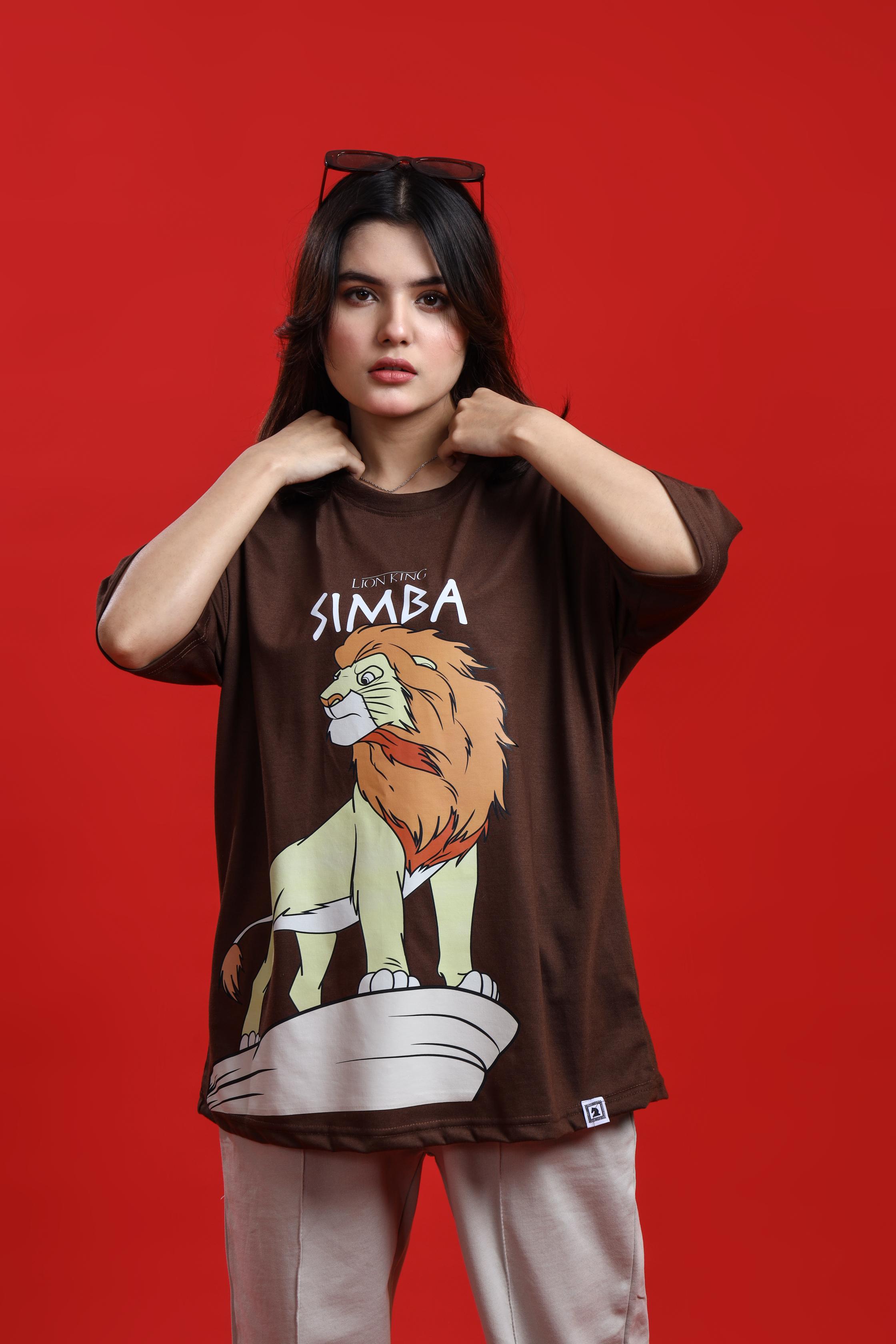 SIMBA OVERSIZED T-SHIRT - Shop Now - Checkmate Atelier