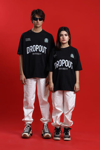 DROP OUT OVERSIZED T-SHIRT - Shop Now - Checkmate Atelier