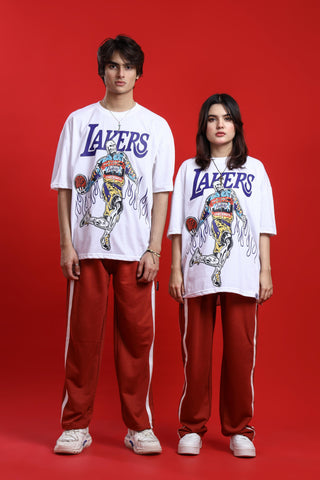 LAKERS OVERSIZED T-SHIRT - Shop Now - Checkmate Atelier