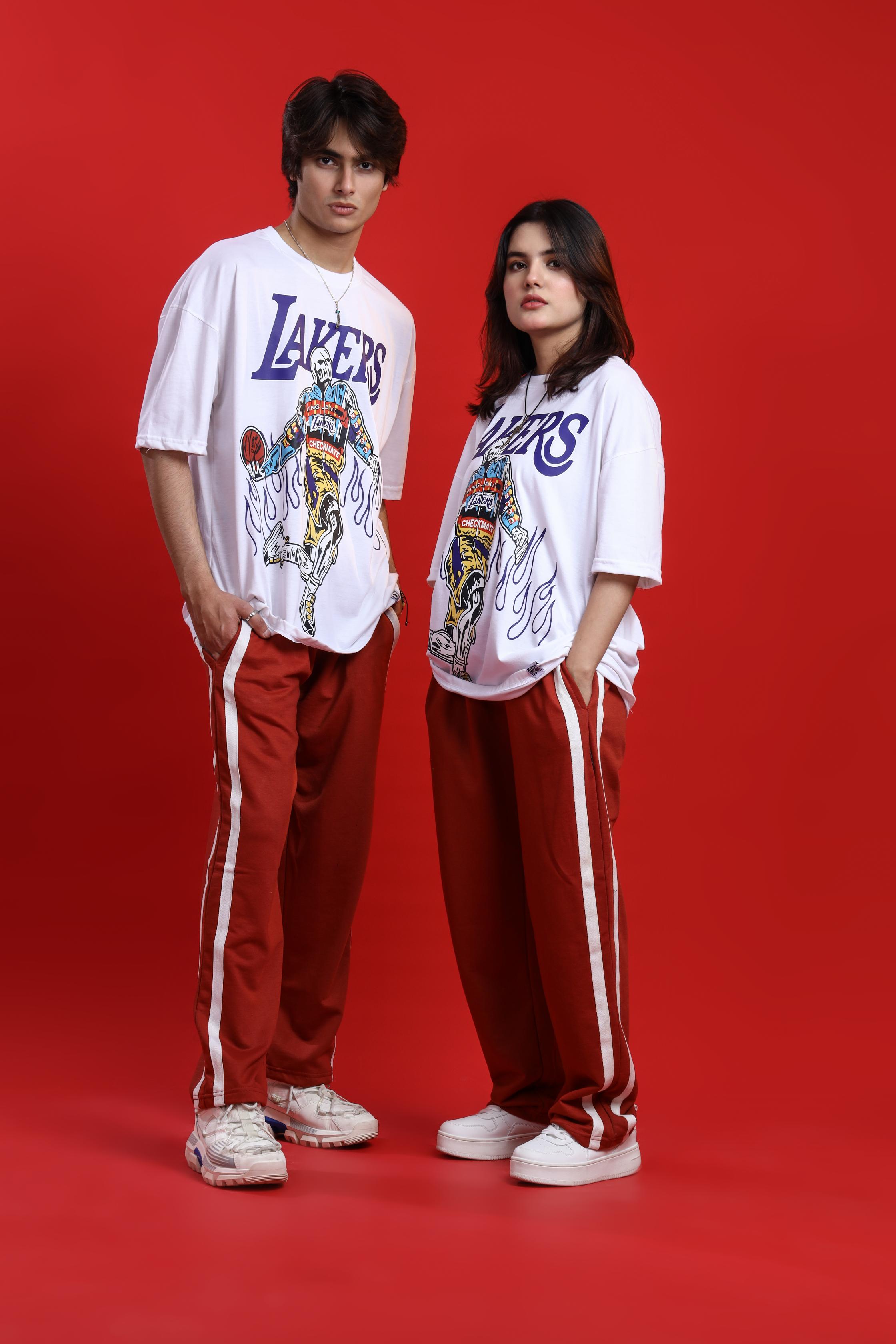 LAKERS OVERSIZED T-SHIRT - Shop Now - Checkmate Atelier
