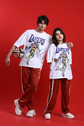 LAKERS OVERSIZED T-SHIRT - Shop Now - Checkmate Atelier