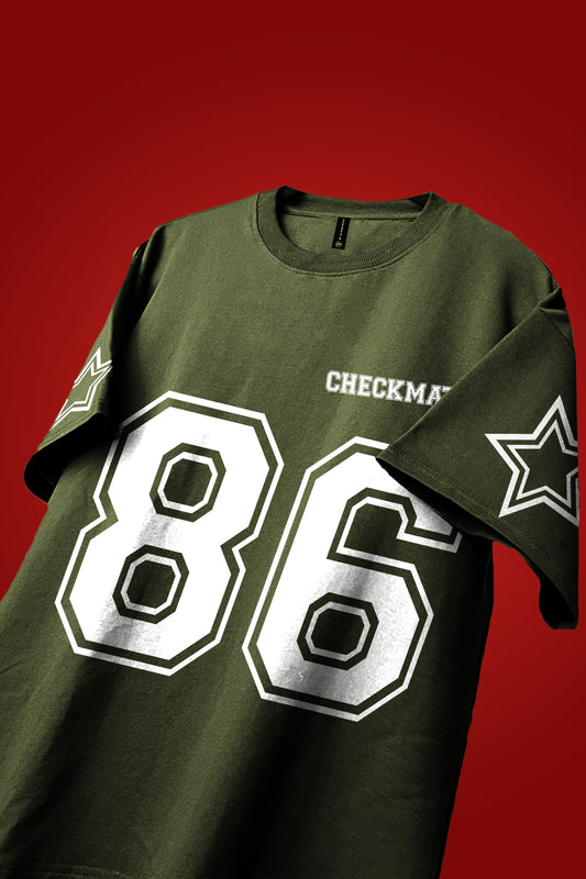 Shop CHECKMATE 86 OVERSIZED T-SHIRT Online in Pakistan