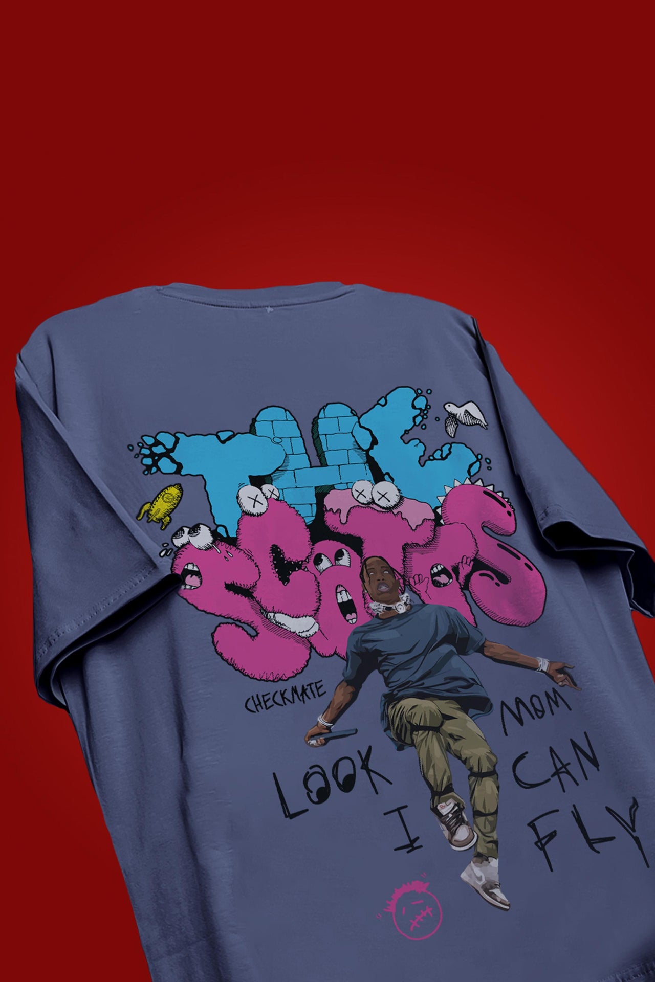 Shop THE SCOTTS OVERSIZED T-SHIRT Online in Pakistan