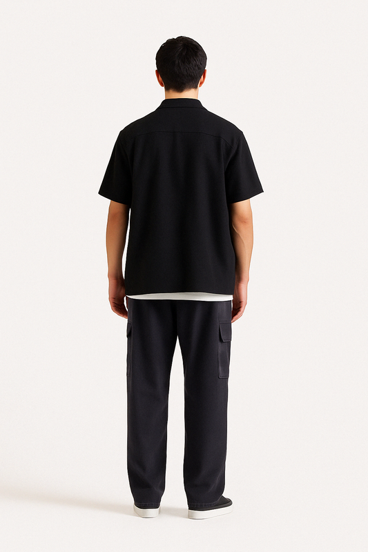 [MINOR FAULT] BLACKZEN OVERSIZED SHIRT - Checkmate Atelier