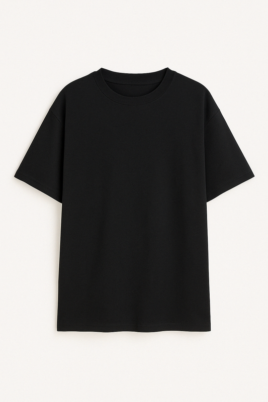 Shop BLACK HEAVY WEIGHT OVERSIZED T-SHIRT Online in Pakistan