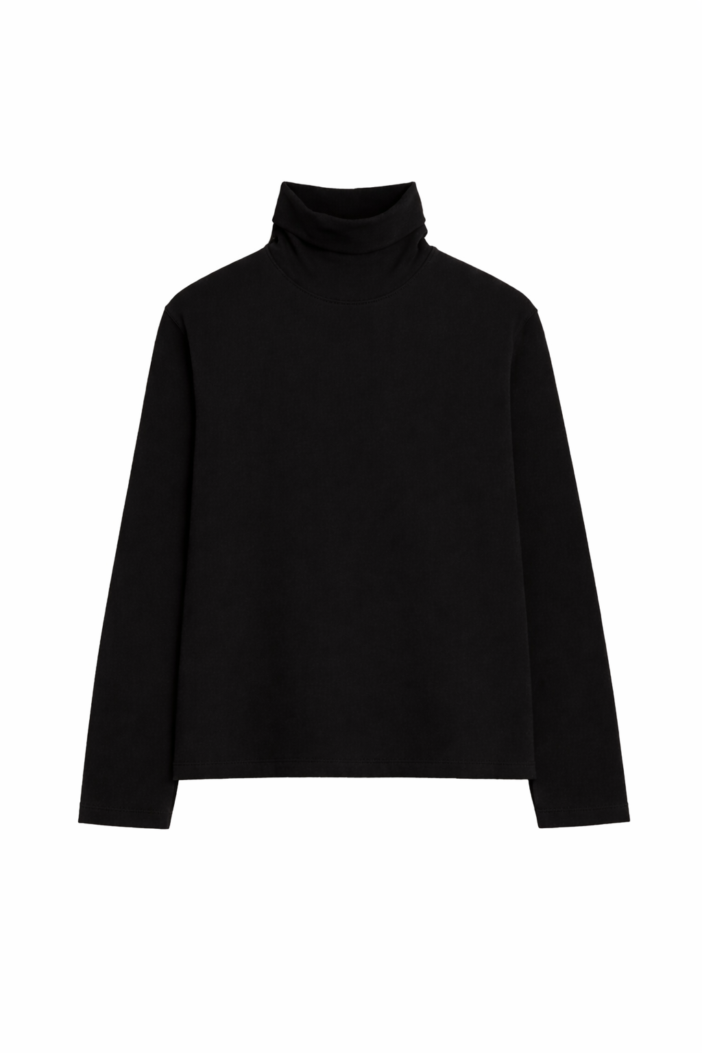 Shop Black Basic High Neck Online in Pakistan