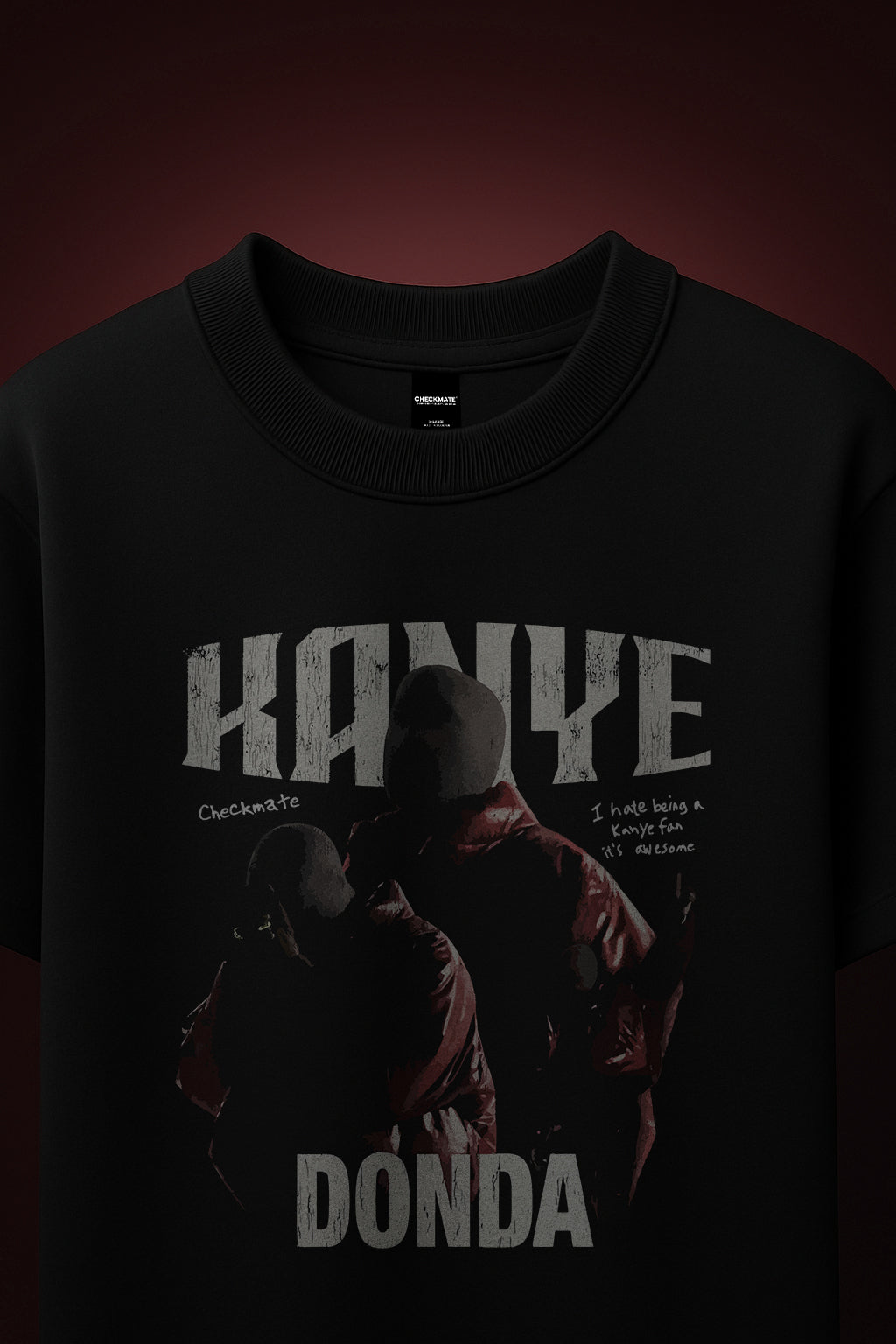 DONDA SHADOWS OVERSIZED T-SHIRT - Checkmate Atelier
