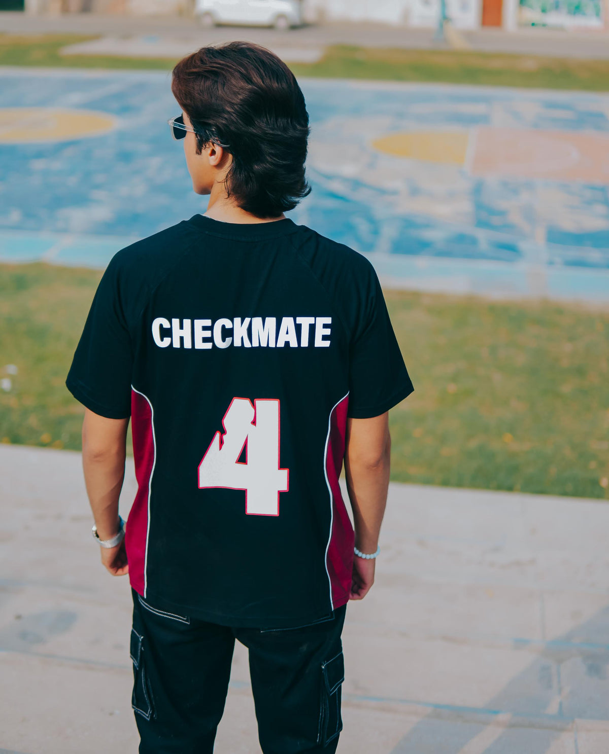 Shop CHECKMATE 4 OVERSIZED T-SHIRT Online in Pakistan