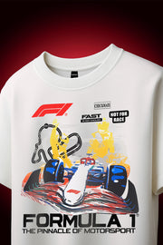 FORMULA PINNACLE OVERSIZED T-SHIRT - Checkmate Atelier