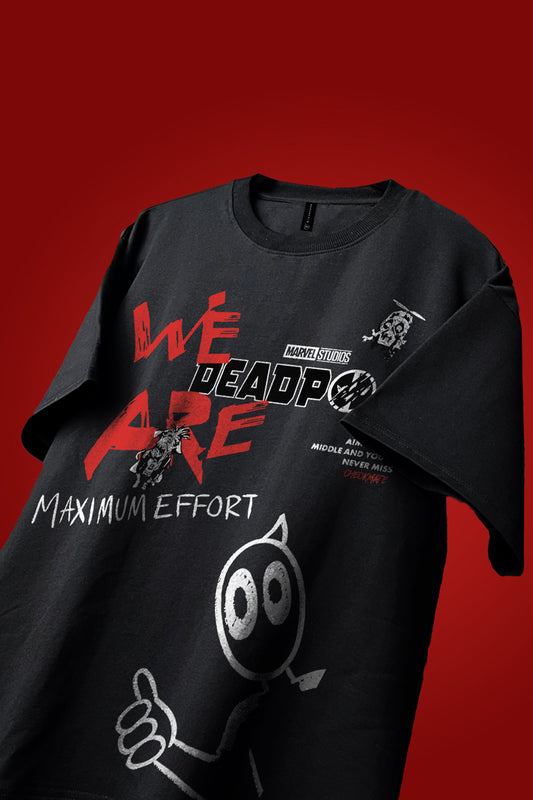 Shop WE ARE DEADPOOL OVERSIZED T-SHIRT Online in Pakistan