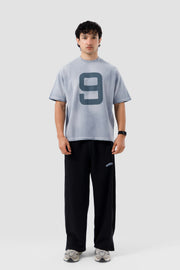 Shop NINE GRAPHIC GREY T-SHIRT Online in Pakistan