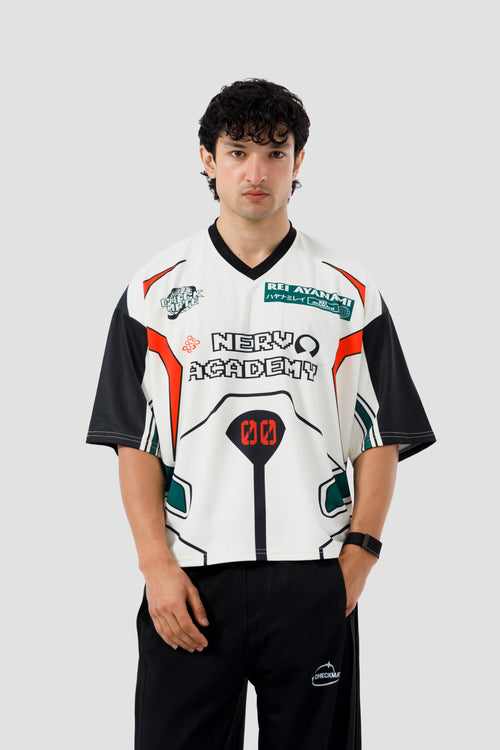 NERV WHITE UNIT JERSEY