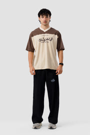 Shop ELEVATED PANEL BROWN T-SHIRT Online in Pakistan