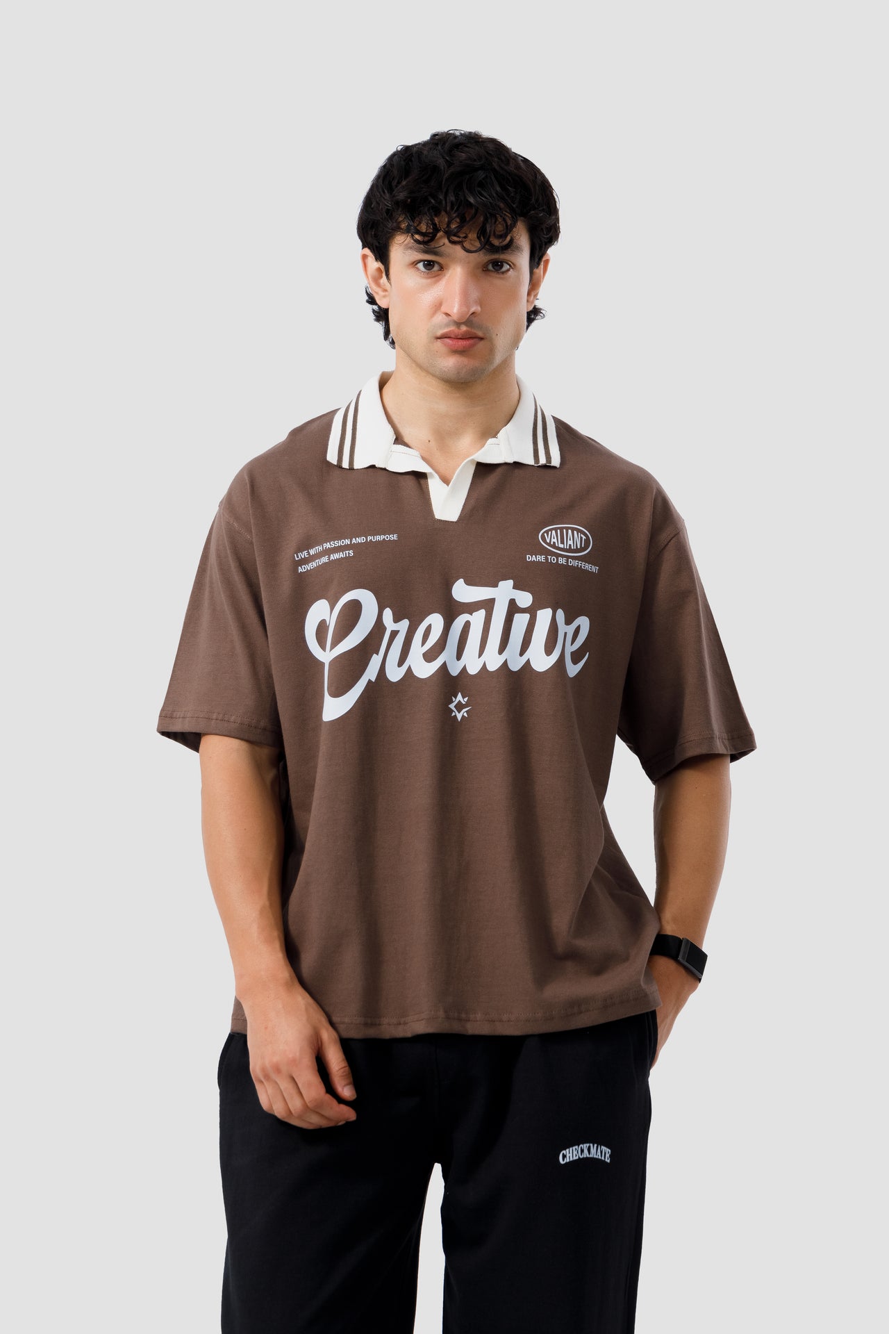 CREATIVE STRIPE POLO