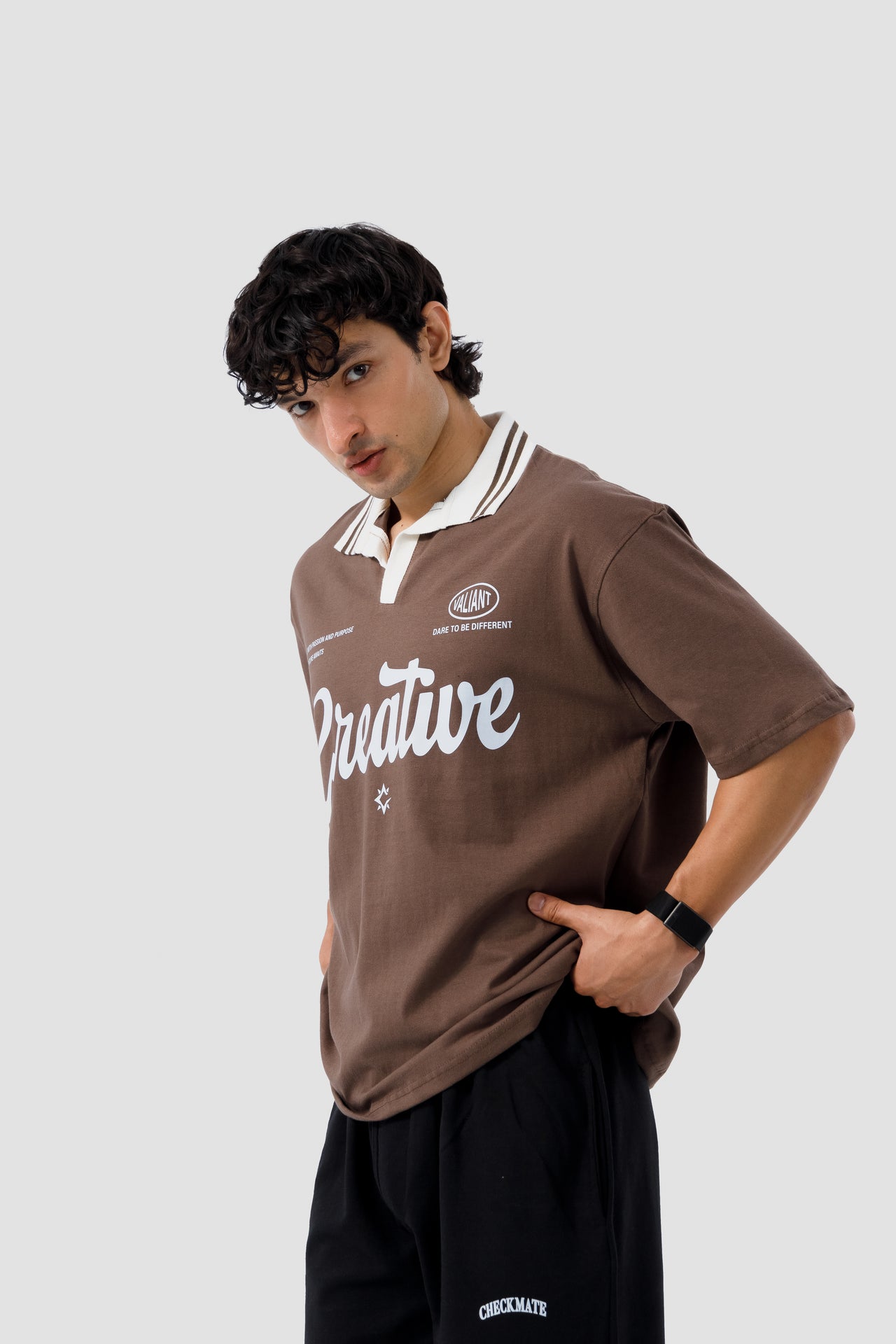 CREATIVE STRIPE POLO