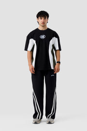 Shop VECTOR PANEL BLACK T-SHIRT Online in Pakistan