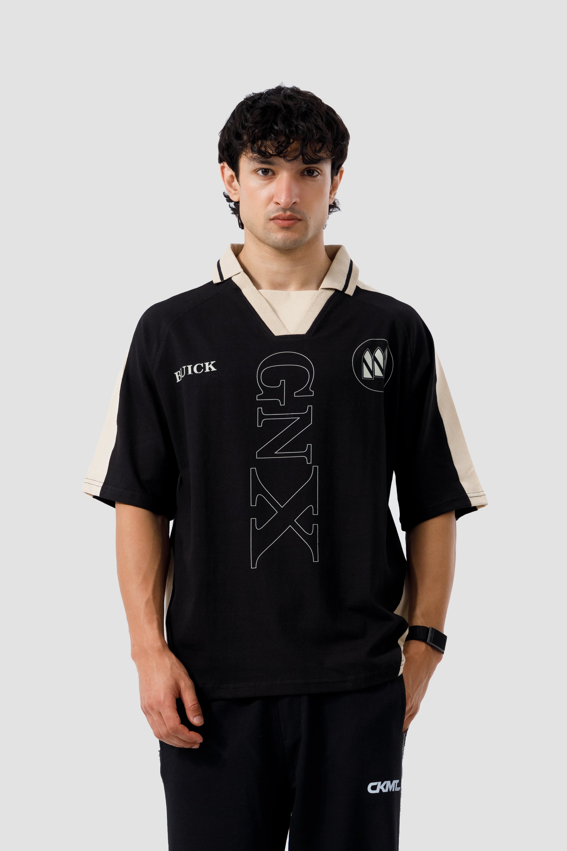 Shop OMEGA STRIPE COLLAR POLO Online in Pakistan