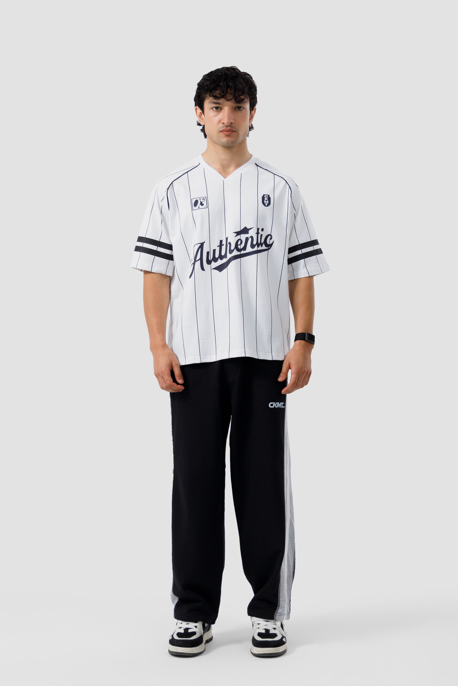 Shop AUTHENTIC PINSTRIPE T-SHIRT Online in Pakistan