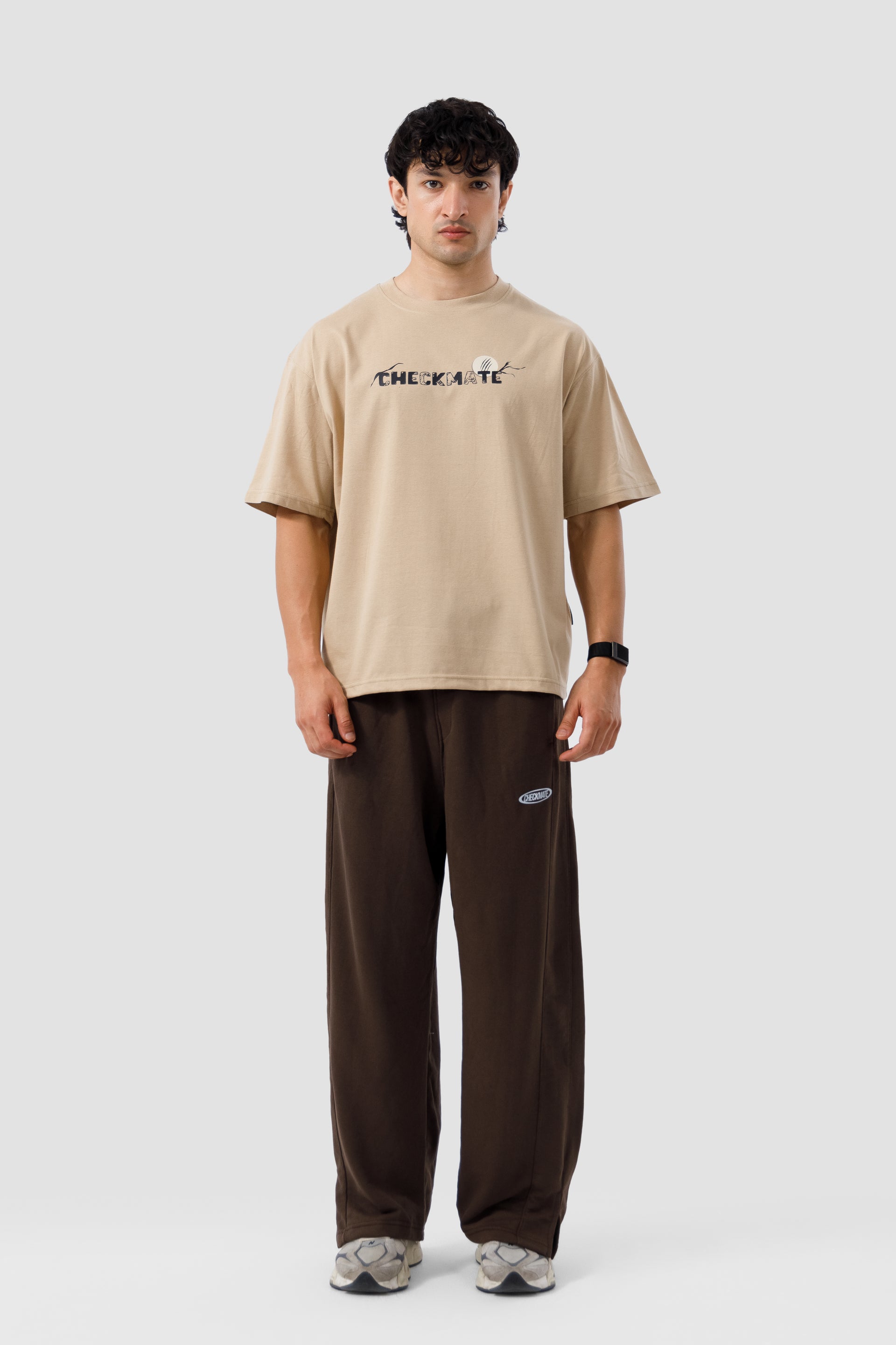 Shop CHECKMATE SAND CORE T-SHIRT Online in Pakistan