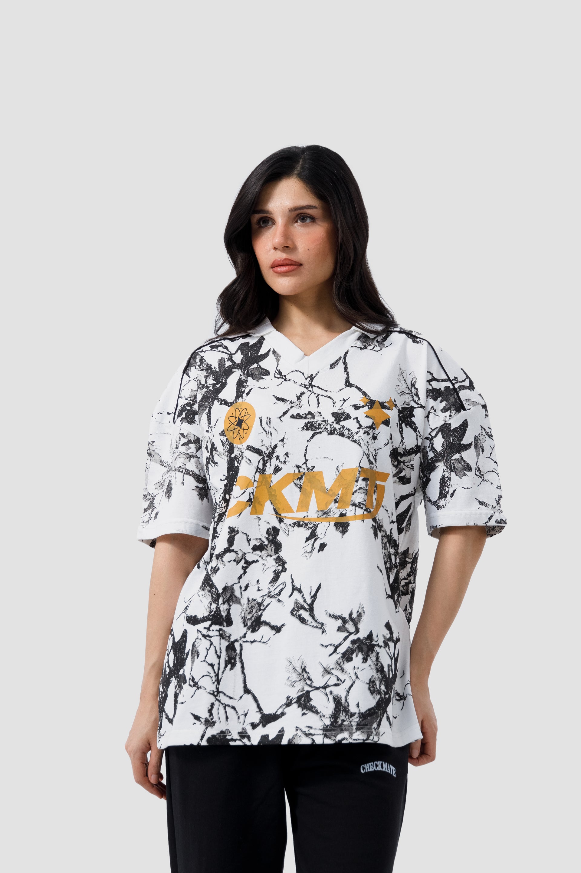 Shop MARBLE STONE PRINT T-SHIRT Online in Pakistan