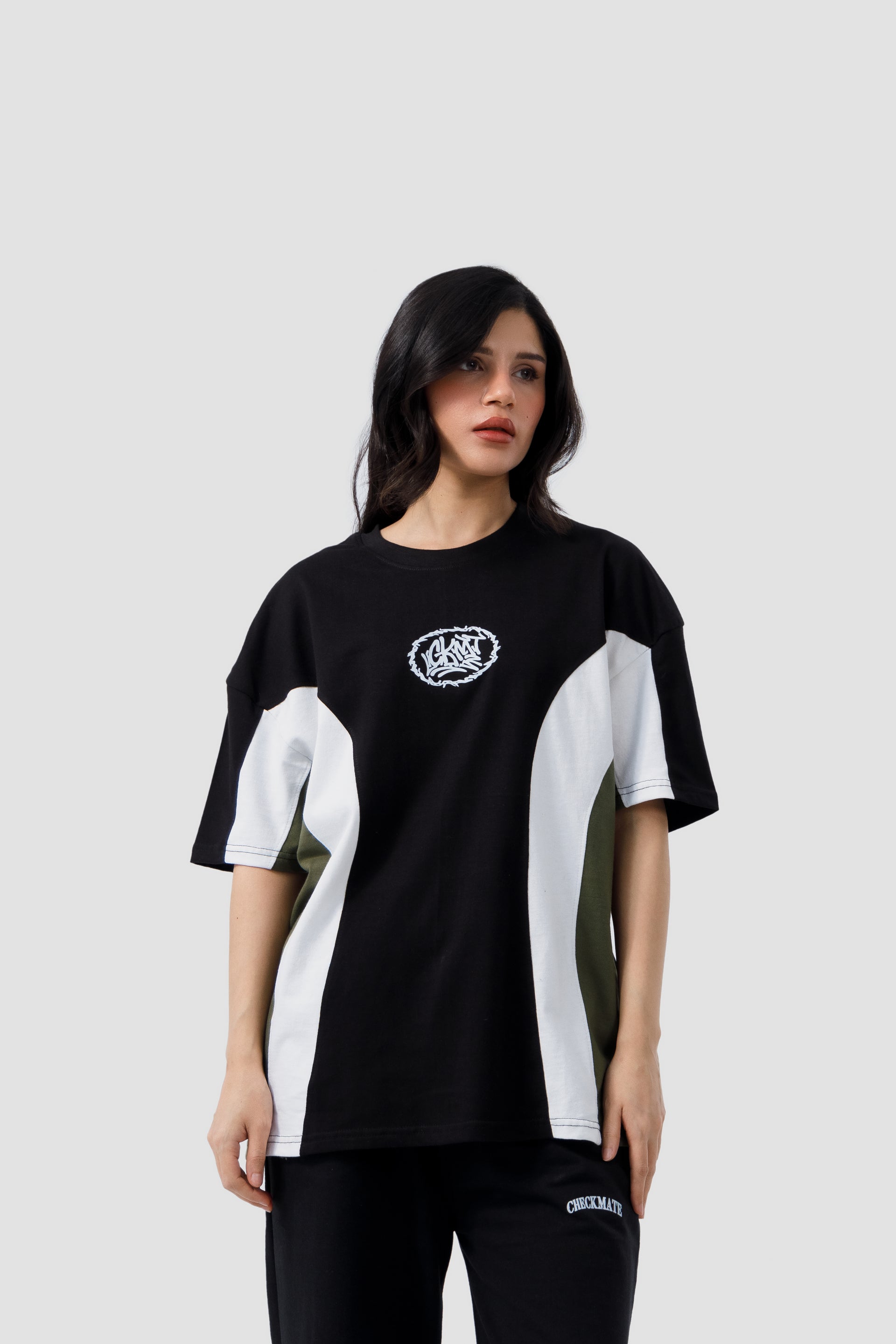 Shop VECTOR PANEL BLACK T-SHIRT Online in Pakistan