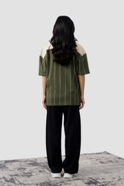 Shop OLIVE CREST PINSTRIPE POLO Online in Pakistan