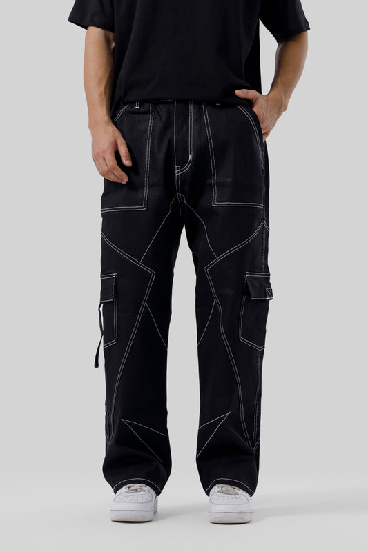 Shop DARK EDGE BAGGY CARGO PANT Online in Pakistan