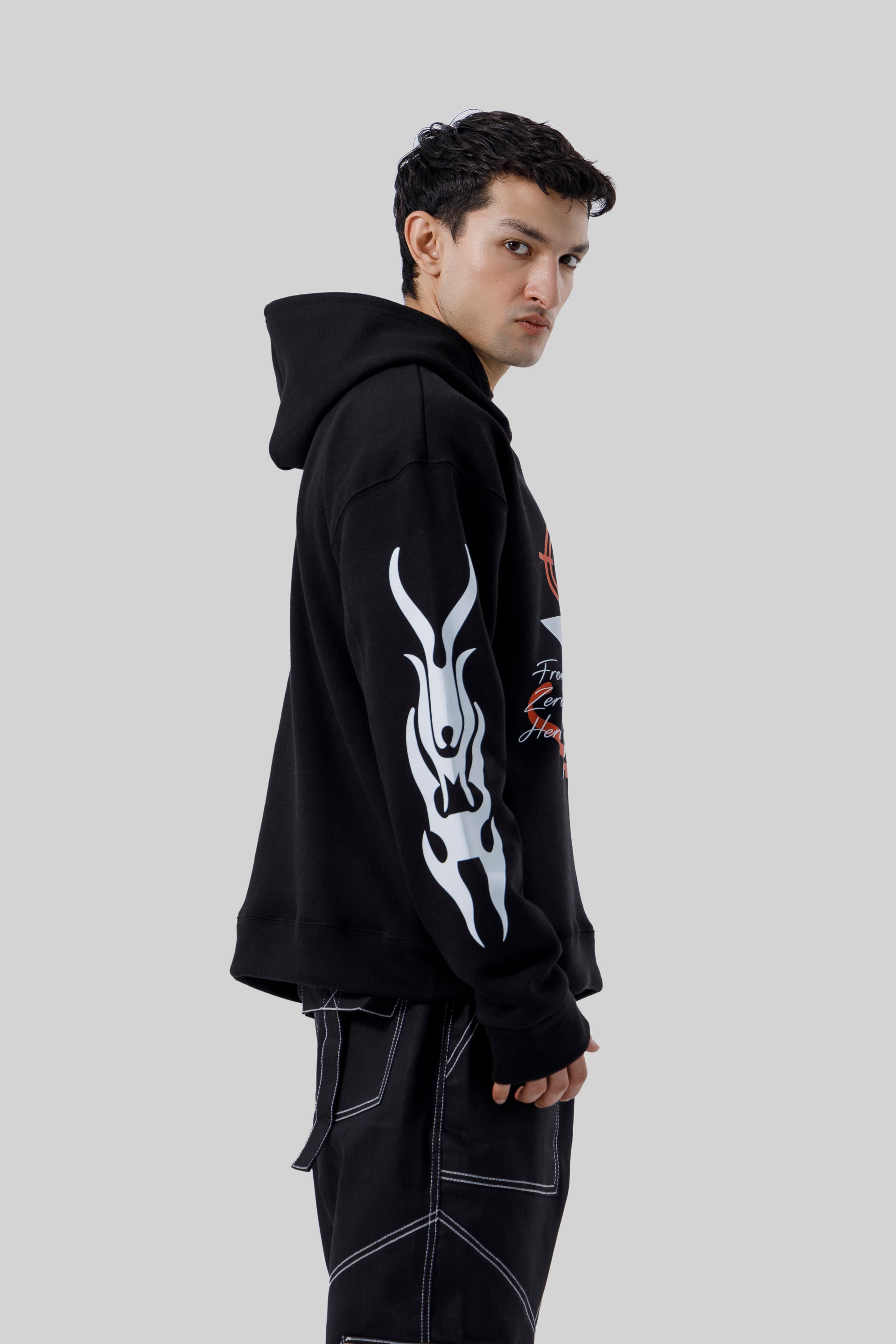 Shop [MINOR FAULT] CHECKMATE CORE HOODIE Online in Pakistan