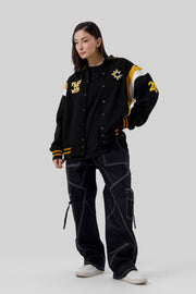Shop [MINOR FAULT] RULE BREAKER VARSITY JACKET Online in Pakistan