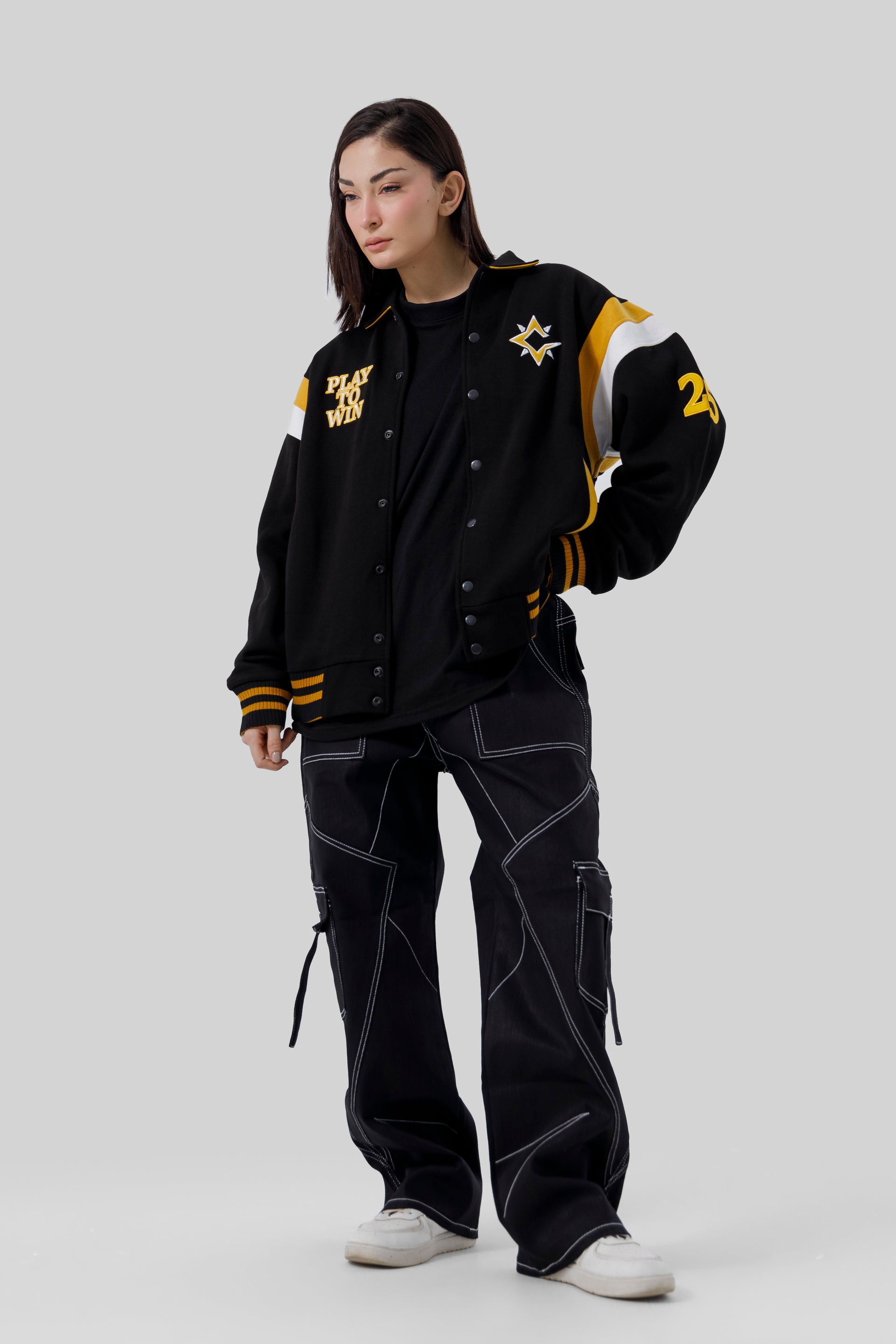 Shop [MINOR FAULT] RULE BREAKER VARSITY JACKET Online in Pakistan