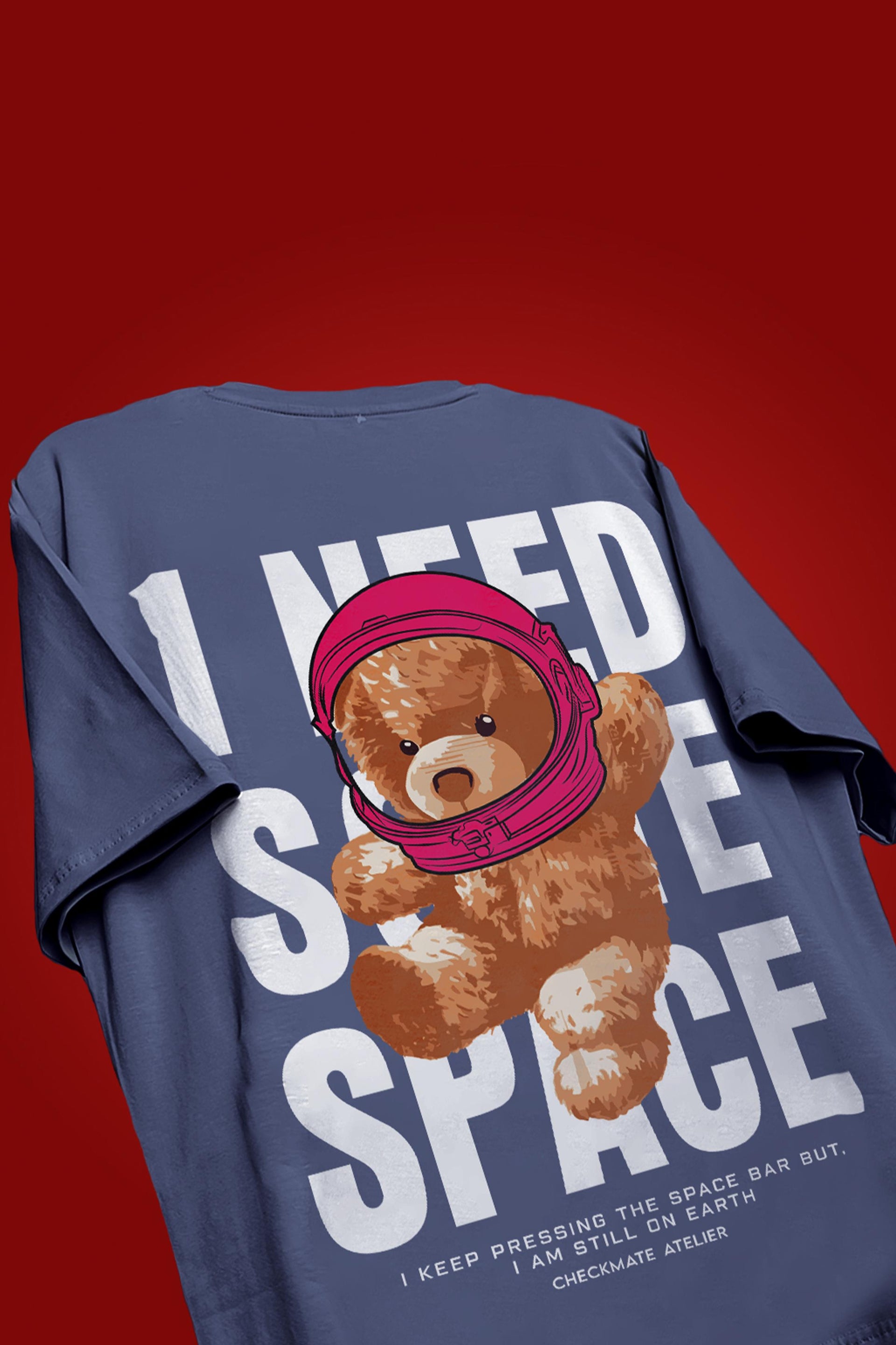 Shop [MINOR FAULT] NEED SPACE OVERSIZED T-SHIRT Online in Pakistan