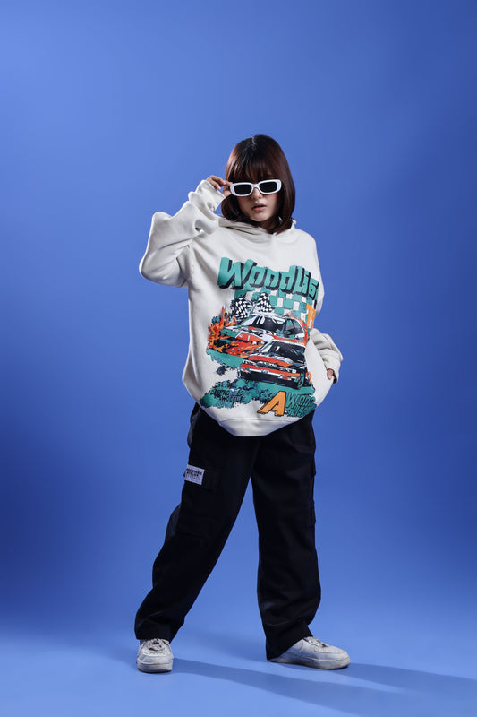 Shop [MINOR FAULT] RACER OVERSIZED HOODIE Online in Pakistan
