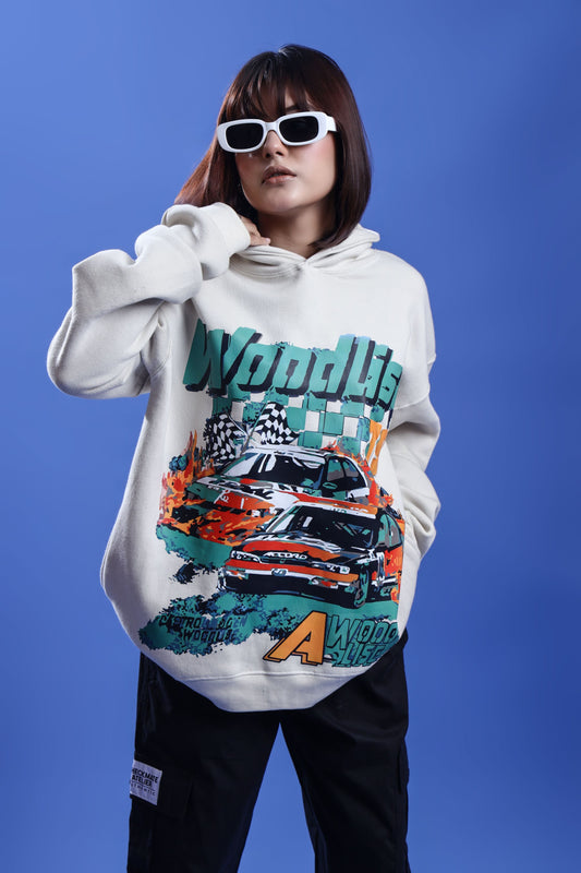 Shop [MINOR FAULT] RACER OVERSIZED HOODIE Online in Pakistan