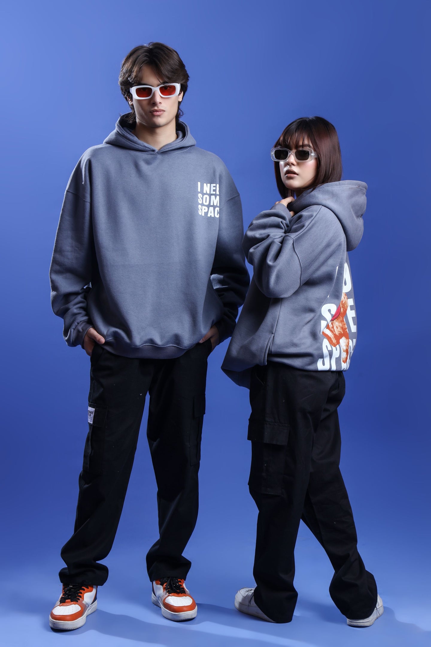 Shop [MINOR FAULT] NEED SPACE OVERSIZED HOODIE Online in Pakistan
