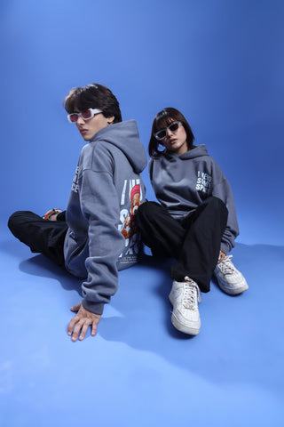 NEED SPACE OVERSIZED HOODIE - Shop Now - Checkmate Atelier